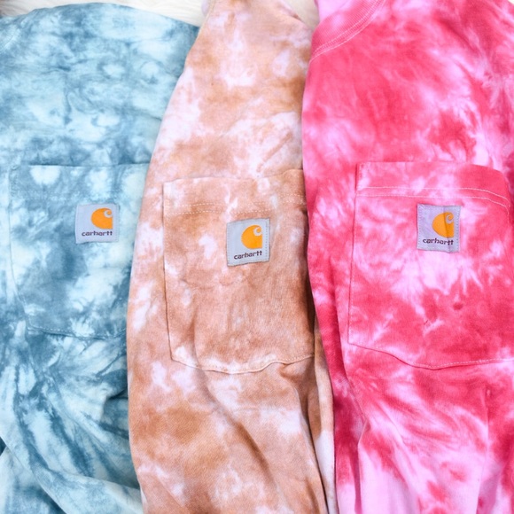 Carhartt Tie Dye T-Shirt (Capri) - Picture 3 of 3